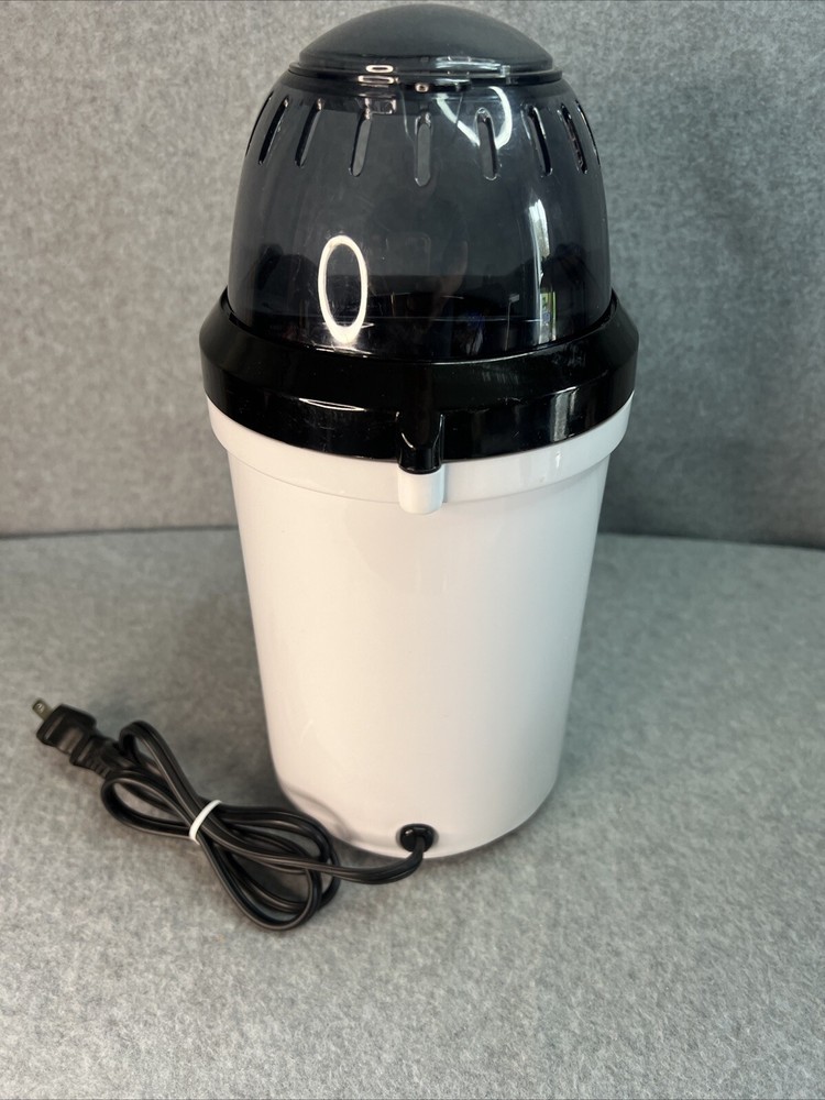 Black & Decker Popcorn Maker Machine B-32B White Tested & Works Well