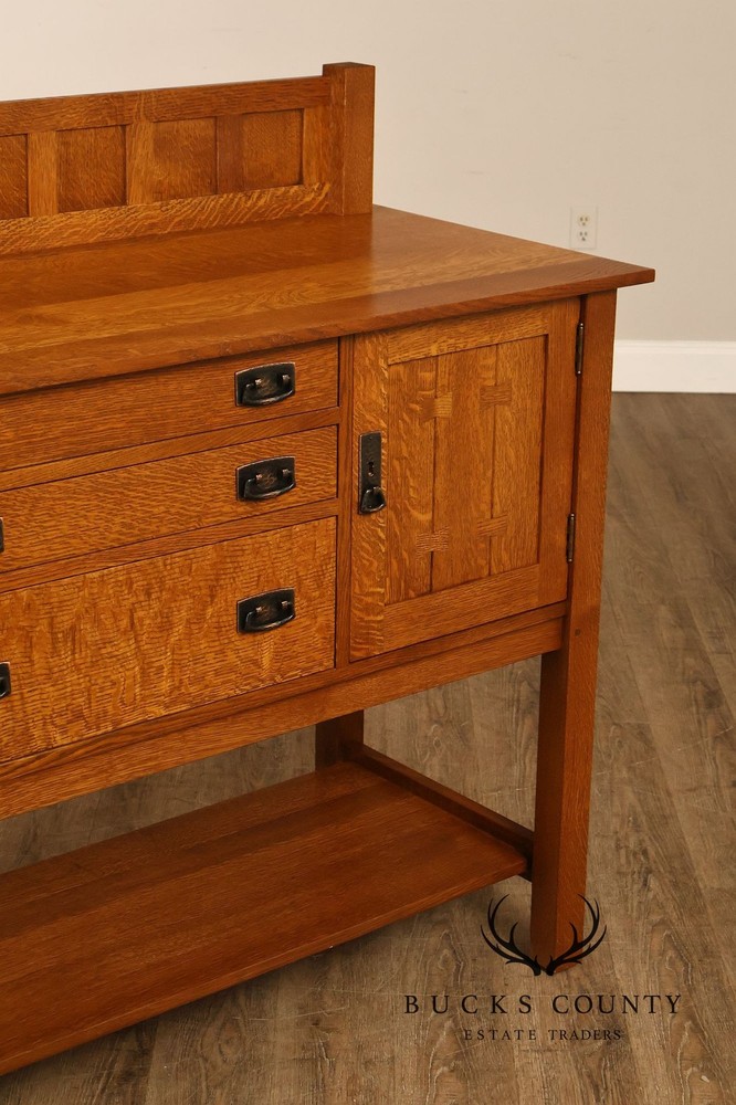 Stickley Mission Collection Oak Sideboard