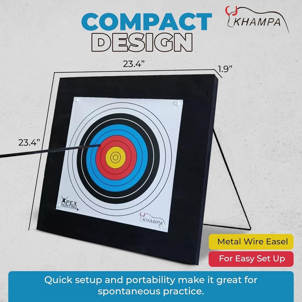 Archery Target for Backyard 2x2 Ft. Bow Target
