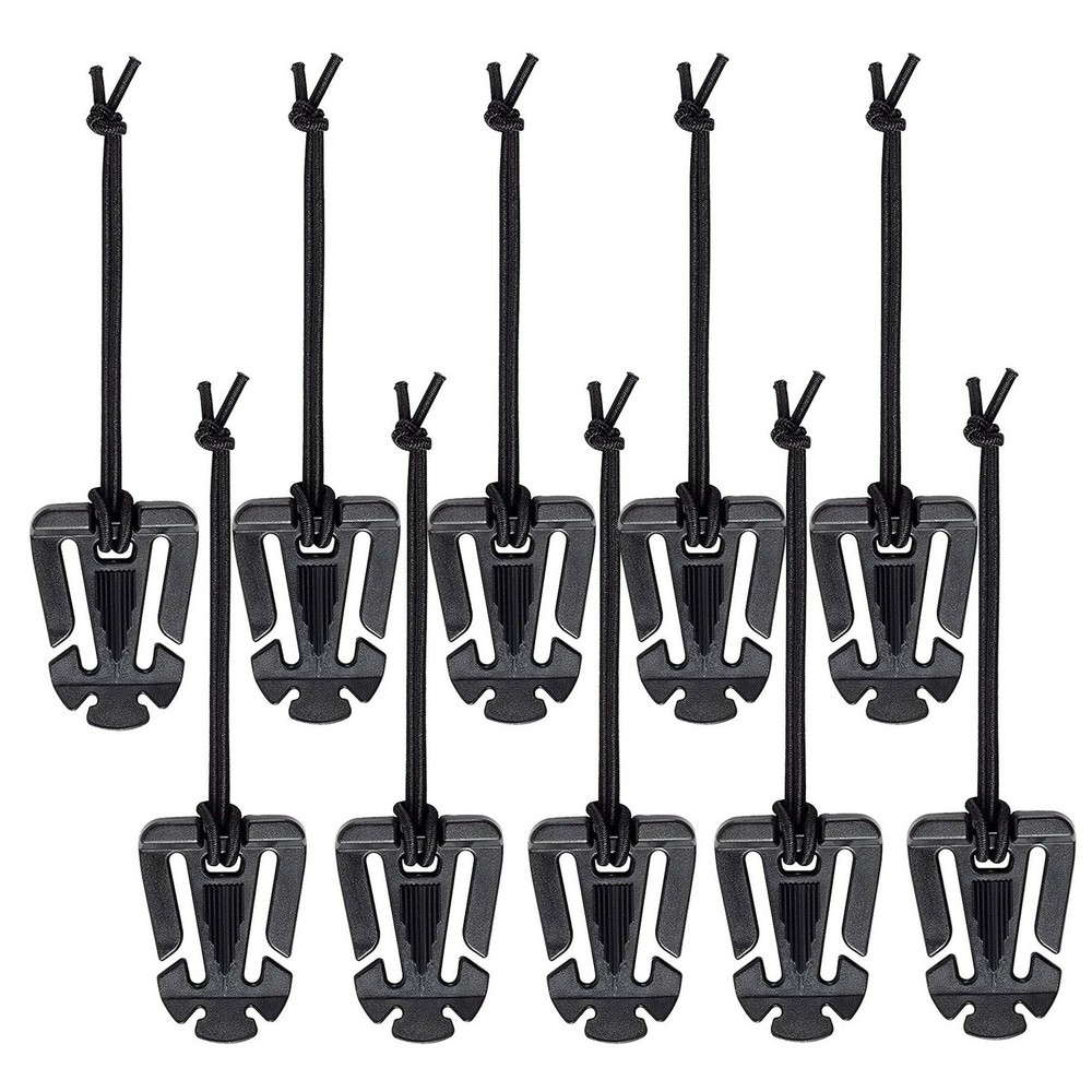 MOLLE Web Dominators Backpack Carabiner Elastic Rope Webbing Buckle Winder