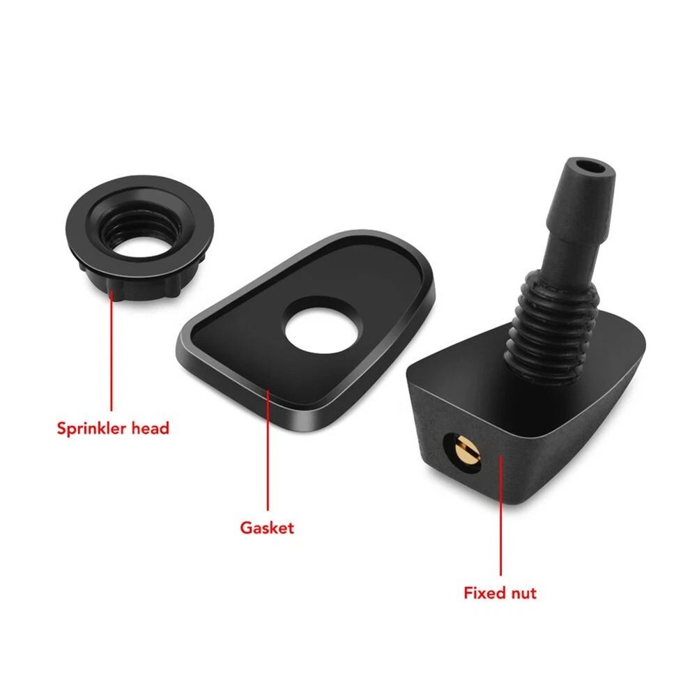 Front hood spray nozzle kit 2PCS for effective windshield cleaning solution