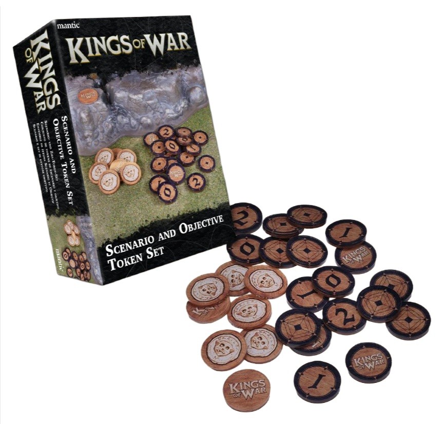 Kings of War 4E: Scenario and Objective Token Set