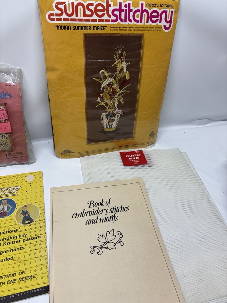Group Of Embroidery Items