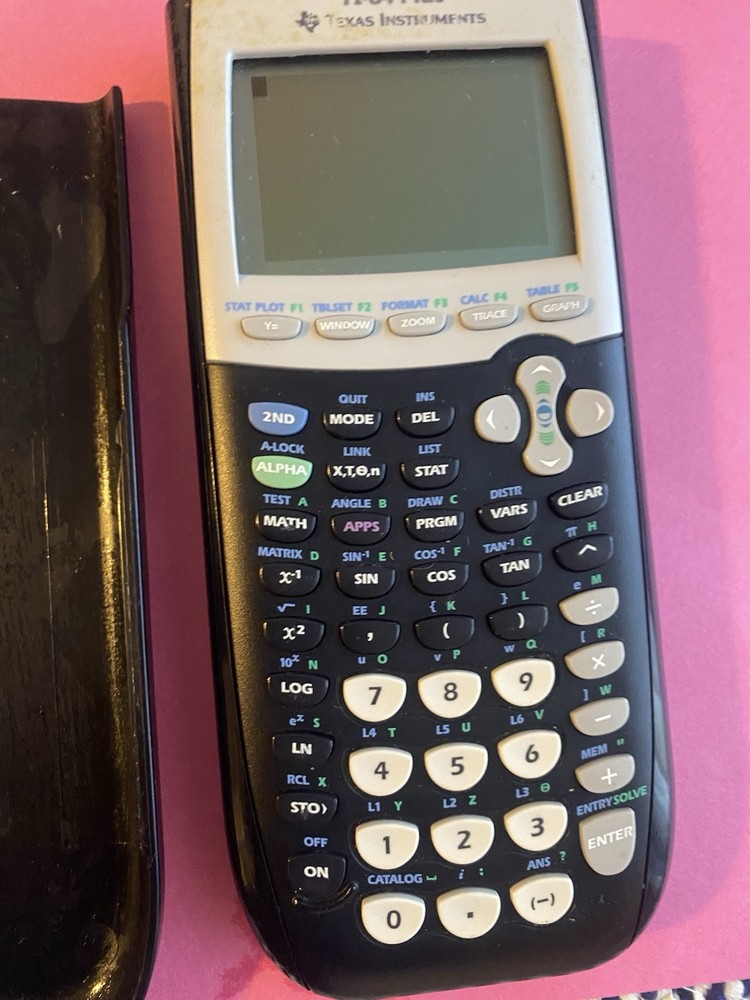 Texas Instruments TI-84 Plus Graphing Calculator Tested Working