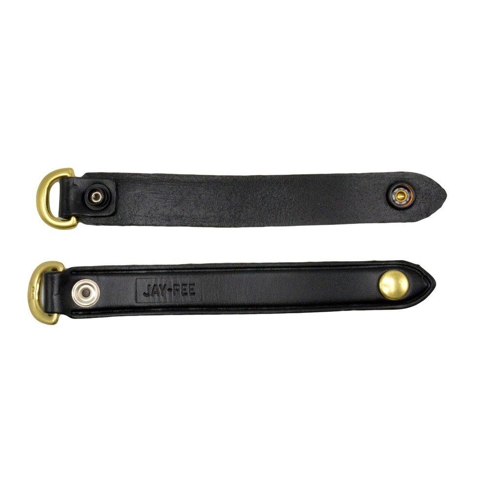 Jay-Pee Slide on "D" Rings Shoulder Strap Anchor Brass Dees Sam Browne Belt