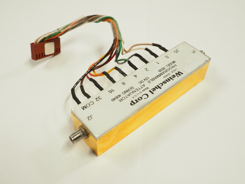 WEINSCHEL CORP Model: 6038 12VDC Programmable Attenuator