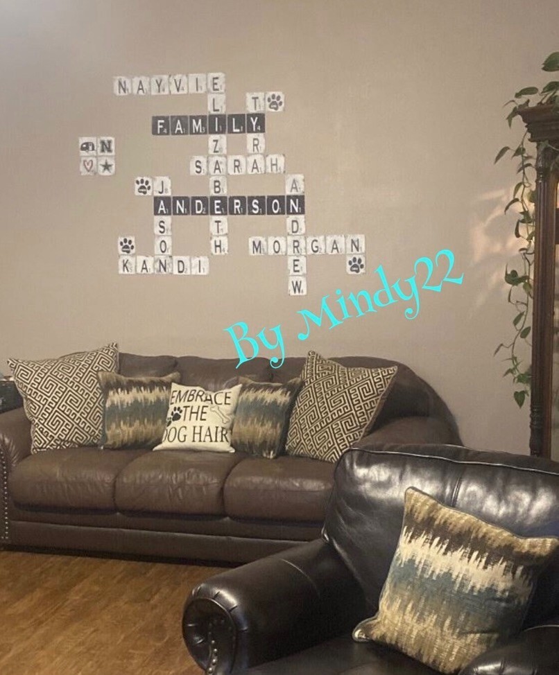 4X4 Scrabble Wall Tiles - Beautiful