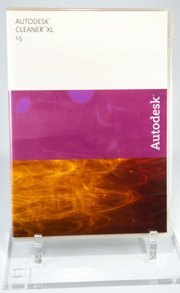 Autodesk Cleaner XL 1.5 Media Encoding Software & Serial Number CD