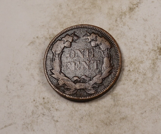 1857 Flying Eagle Penny Cent * Fine/VF * XF720