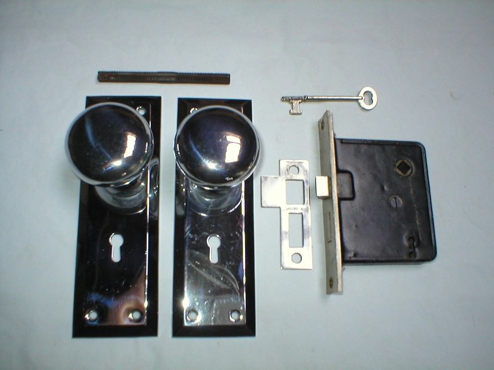 Antique Chrome Door hardware