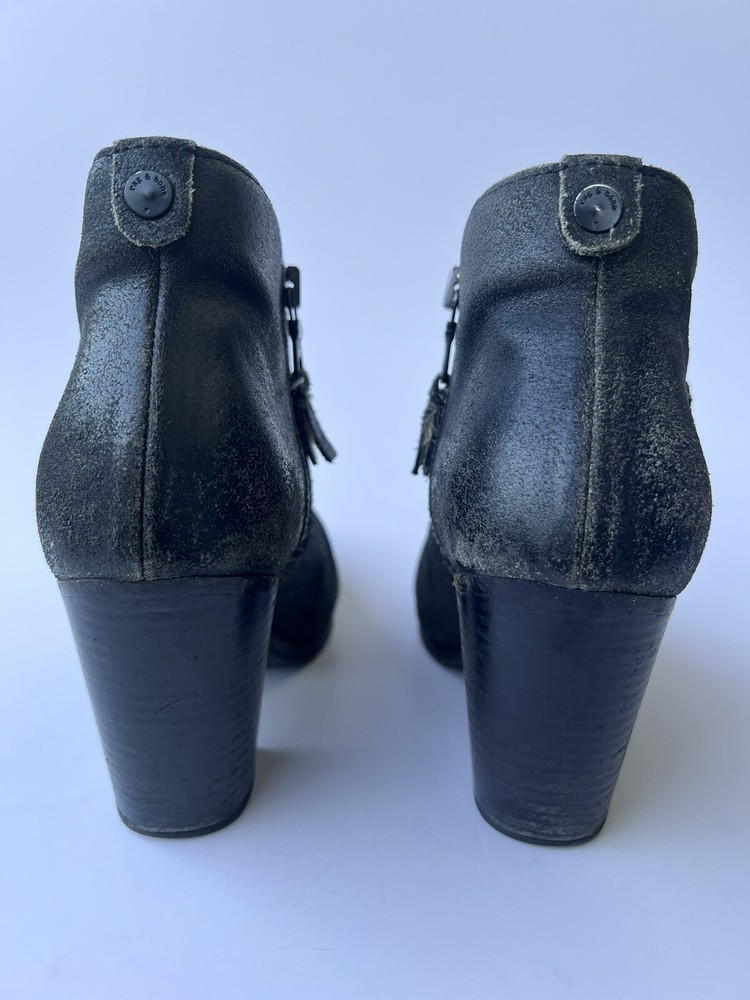 Rag And Bone Leather Booties Sz EUR 36