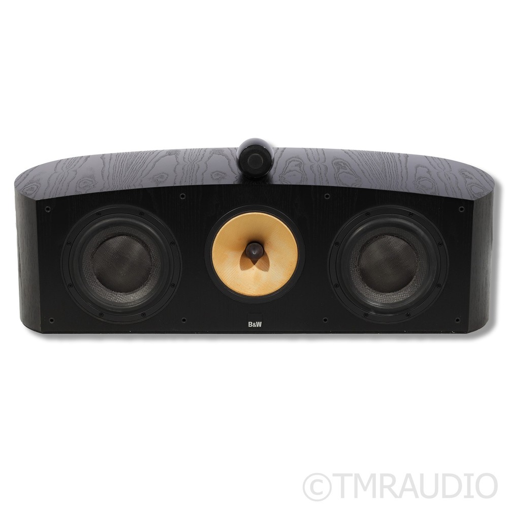 B&W HTM2D Center Channel Speaker; Black Ash