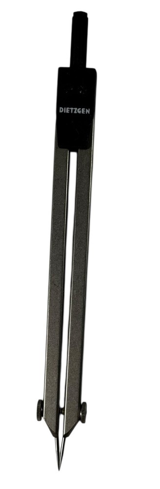 Vintage Dietzgen 818 Engineering Drafting Dividers Germany Very Good Condition