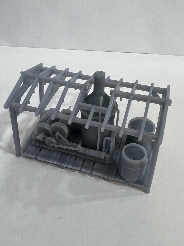 HO Scale Custom Steam Donkey Logging Engine