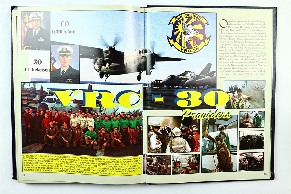USS Kitty Hawk (CV-63) 1998 1999 Westpac Deployment Cruise Book