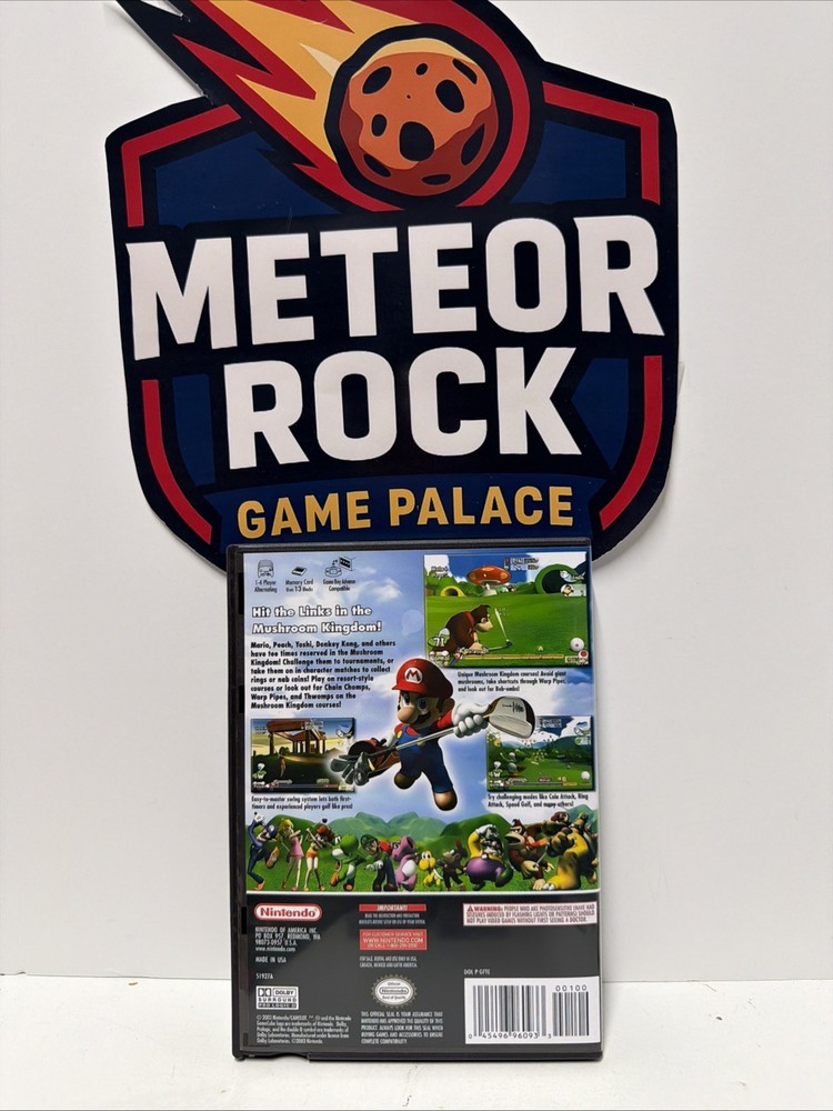 Mario Golf: Toadstool Tour ( Nintendo GameCube ) Complete Tested - Ships Today