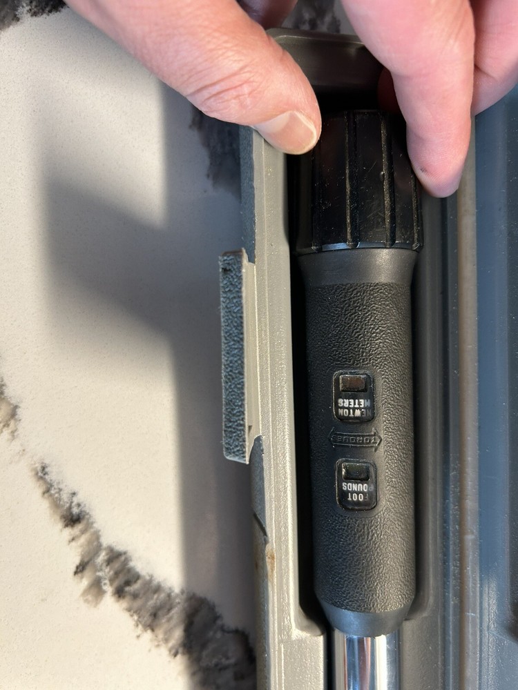 Digital Torque Wrench with Case & Instructions
