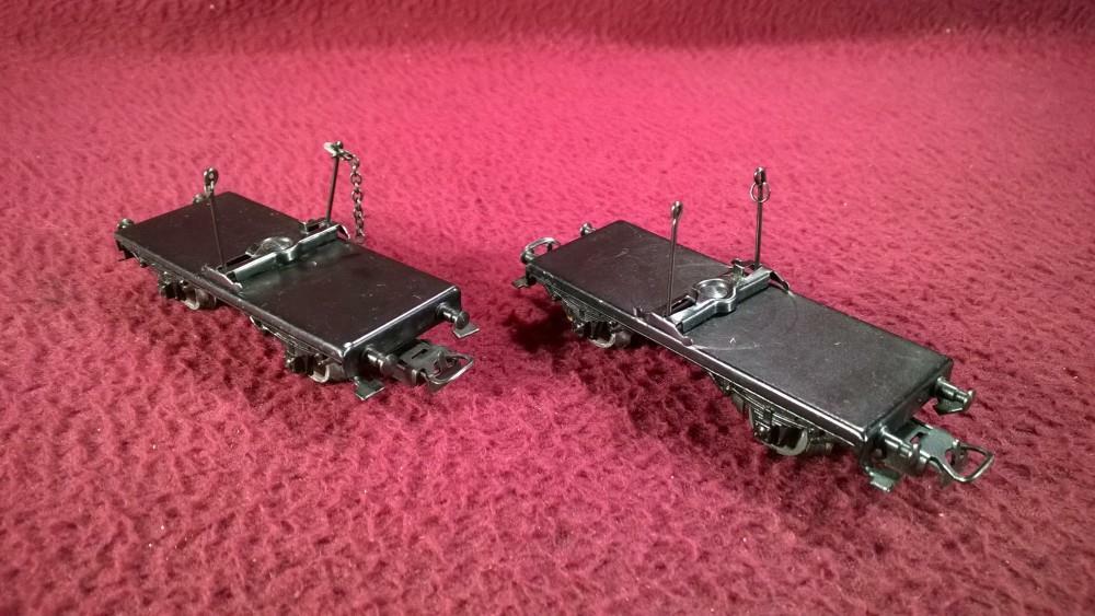 HO MARKLIN TIMBER WAGONS
