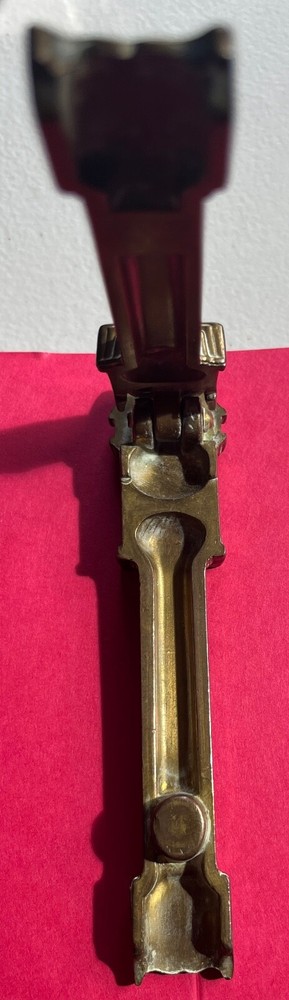 Solid Brass Grandfather Clock Nutcracker, Excellent Condition, No Flaws