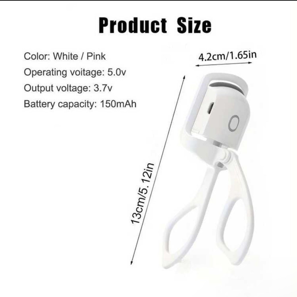 USB Rechargeable Eyelash Curler