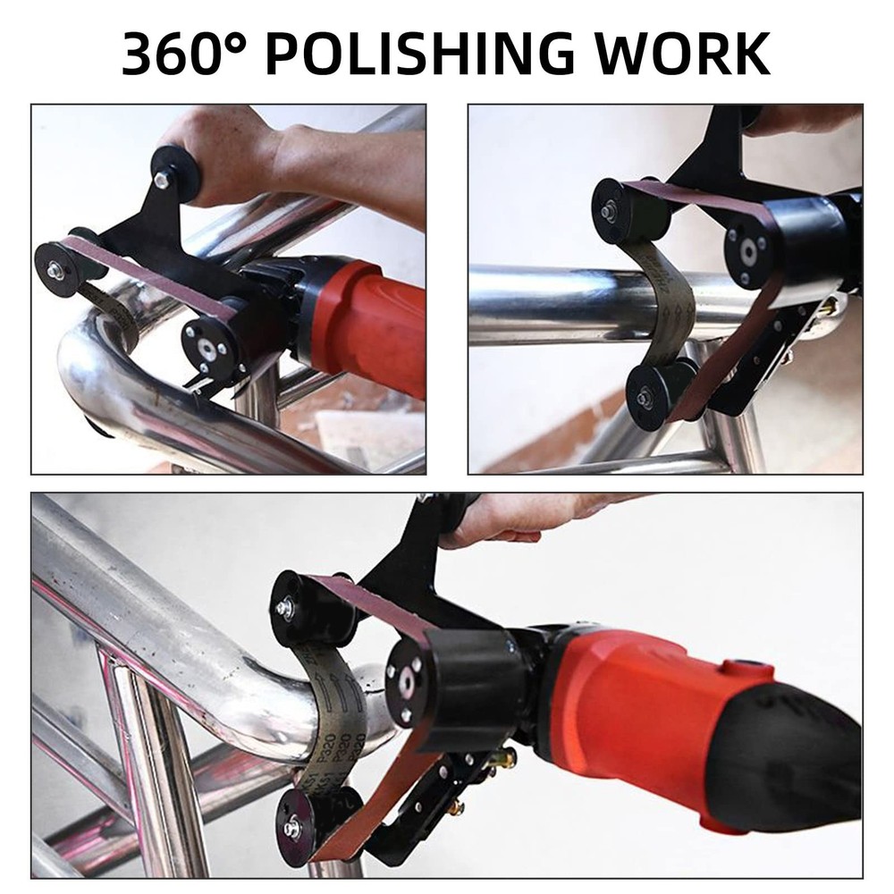 Belt Sander Attachment Grinder YSJWAER - Adapter Angle Grinder Sanding Attach...