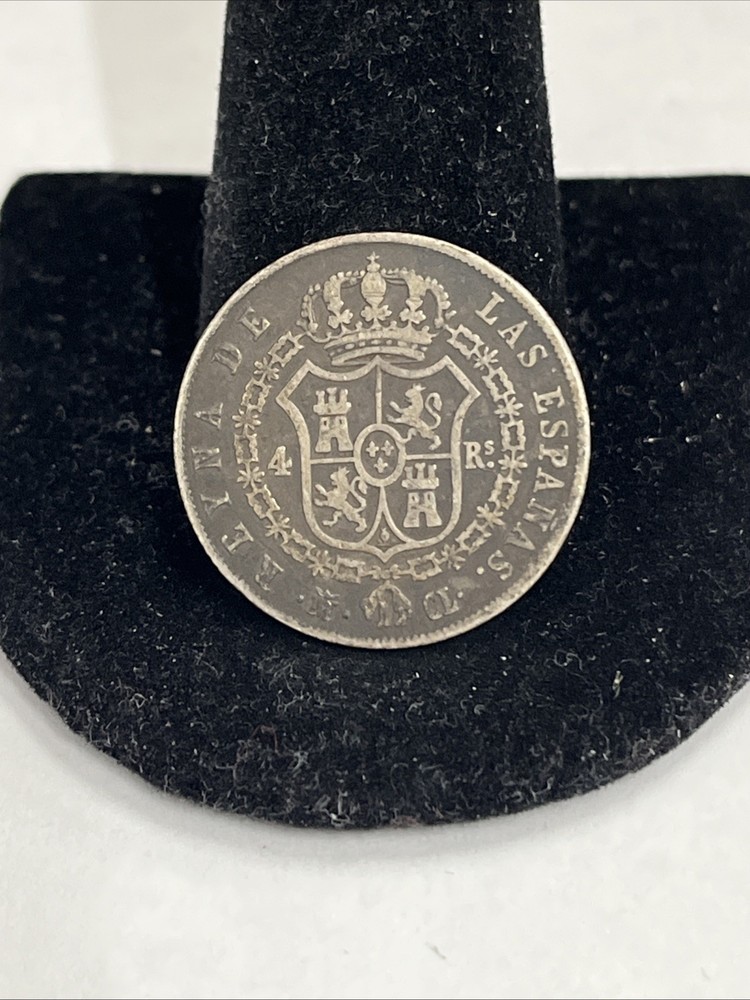 Spain - 1849 Silver 4 Reales