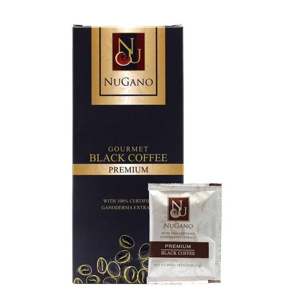 2x Nugano Black Coffee Premium 100% Organic Ganoderma