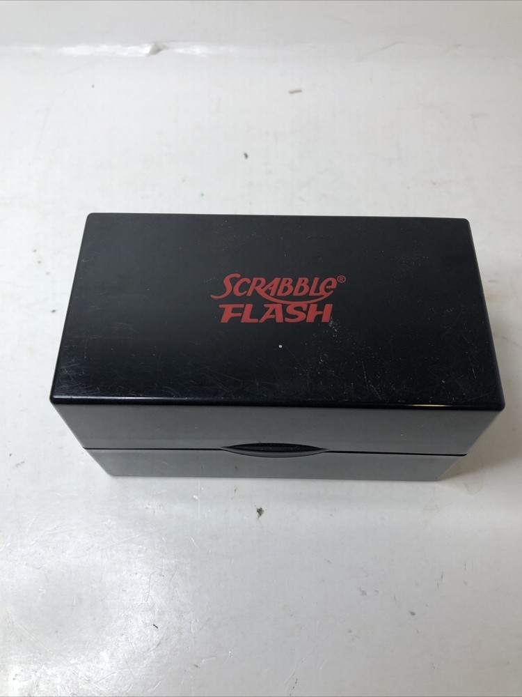 Scrabble Flash Game Complete and Tested w/Tiles, Box, & Manual