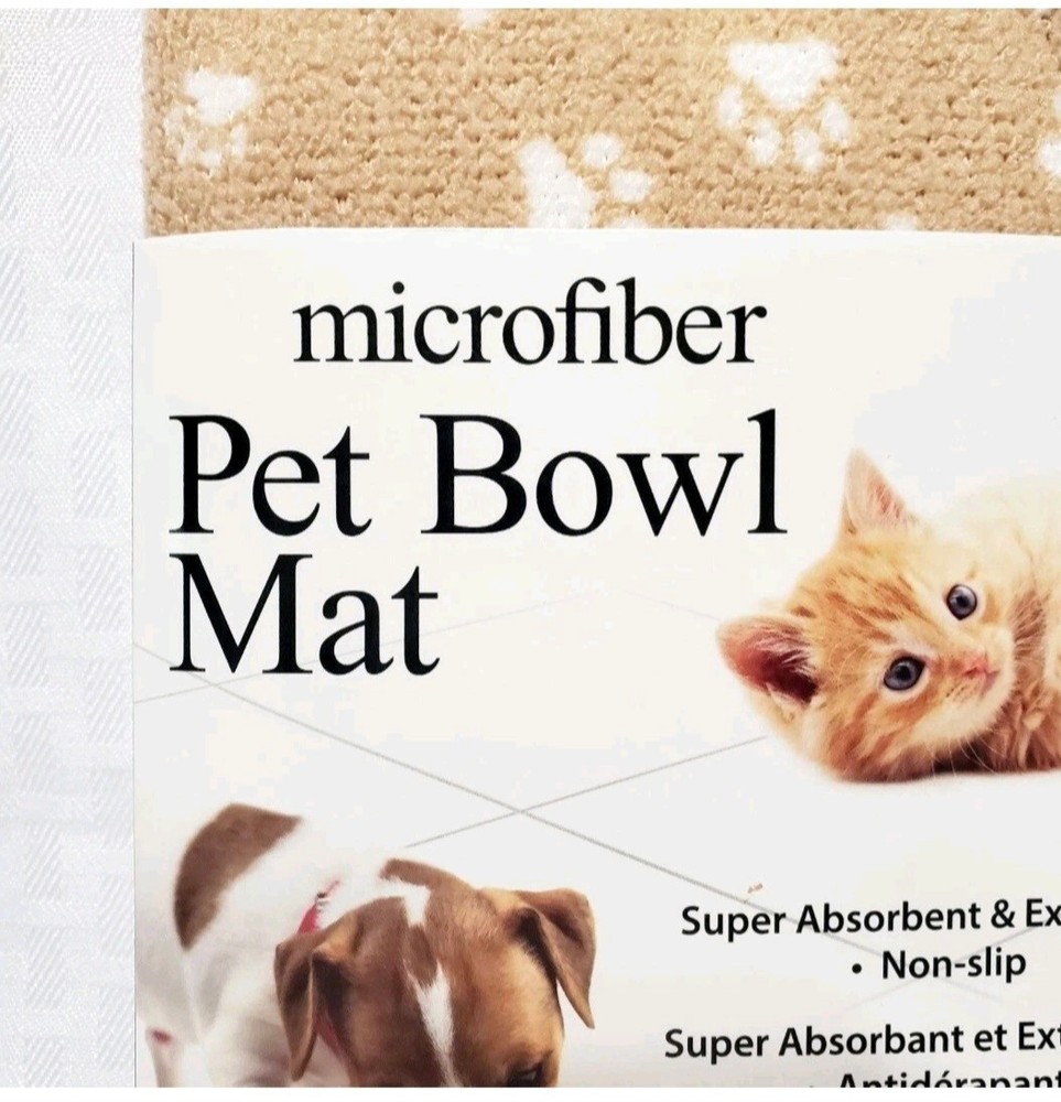 Microfiber Pet Bowl Mat