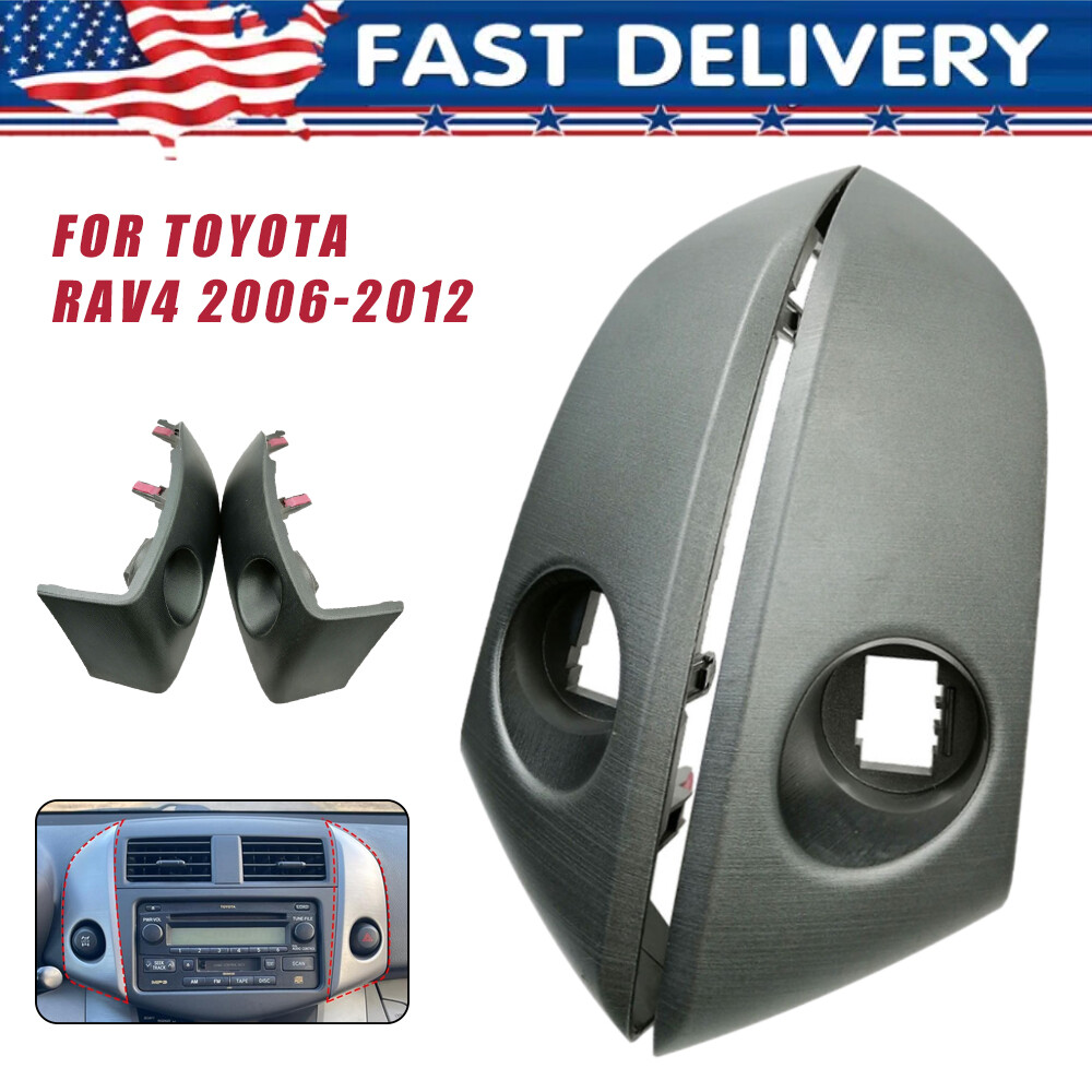 Dash Center Instrument Panel Replacement Trim Cover For Toyota RAV4 2006-2012