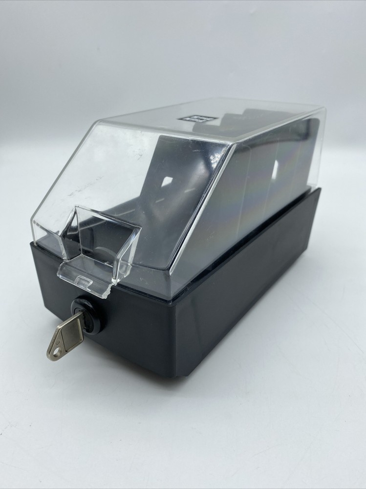 Ring King 3.25" Disk Diskette Storage Holder Case plastic floppy disc storage