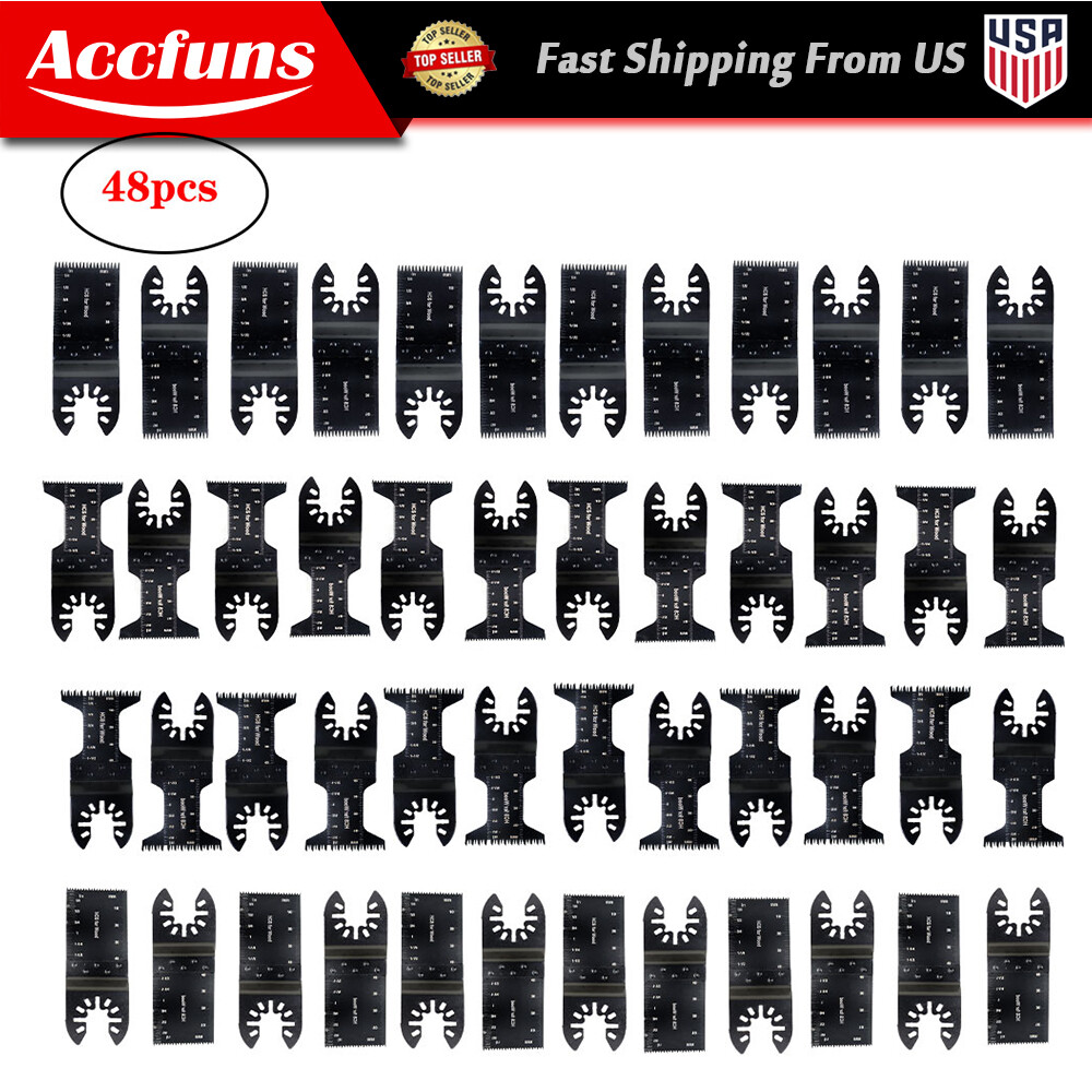 48 Pc Oscillating Multi Tool Saw Blade
