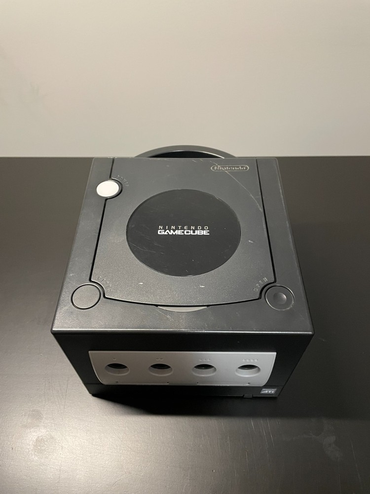 Nintendo GameCube Console Lot - Wavebird Wireless Controller, Super Monkey Ball