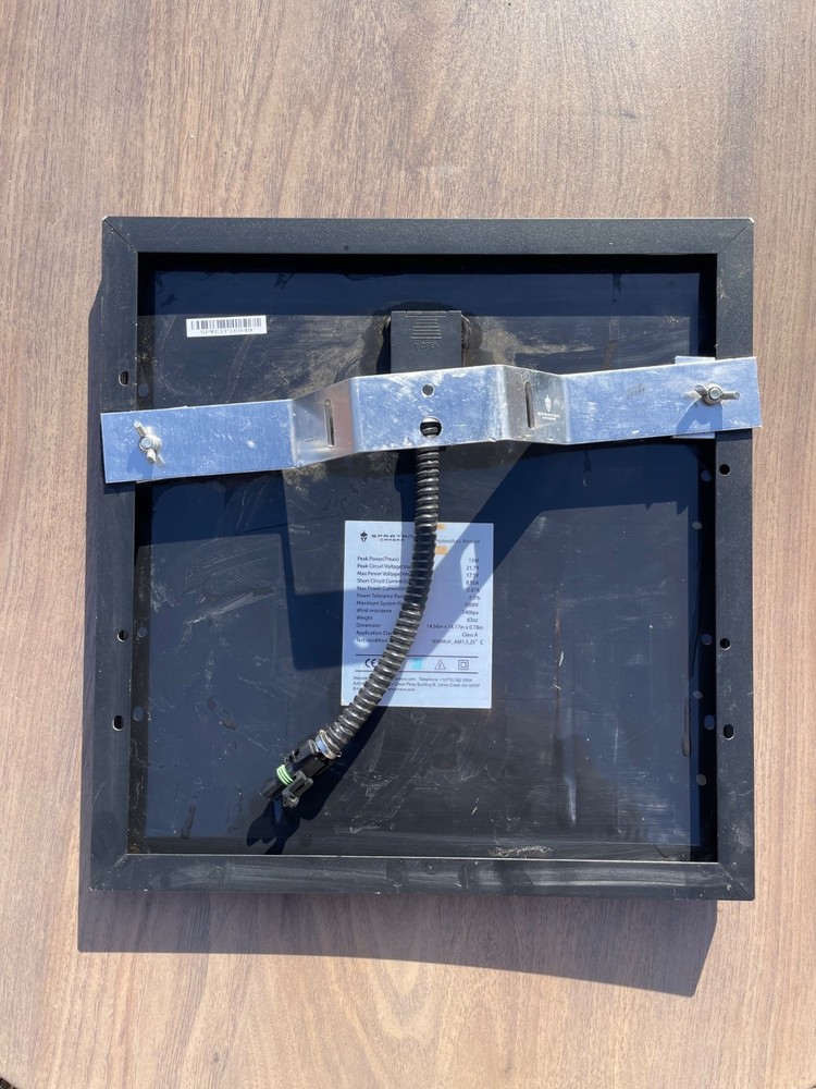 Spartan Trail Camera 15W Solar Panel and Bracket
