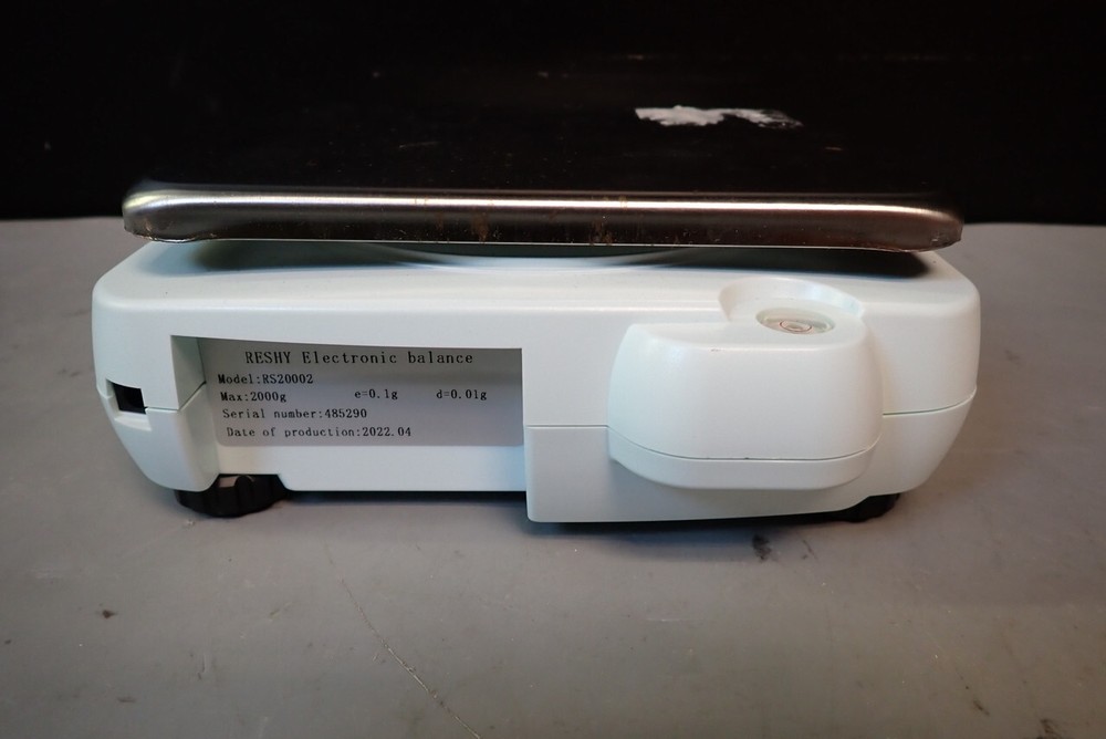 Reshy RS20002 Electronic Balance, Max: 2000g, No Cord