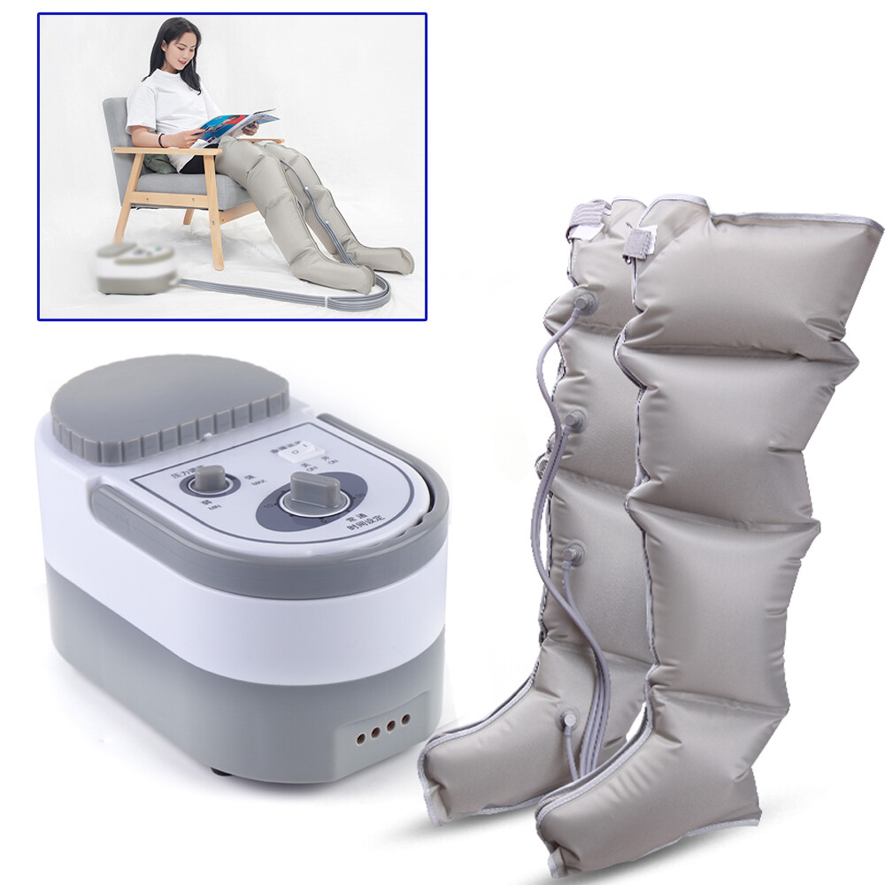 Leg Compression Massager Device Lymphedema Leg Recovery Compression Boot