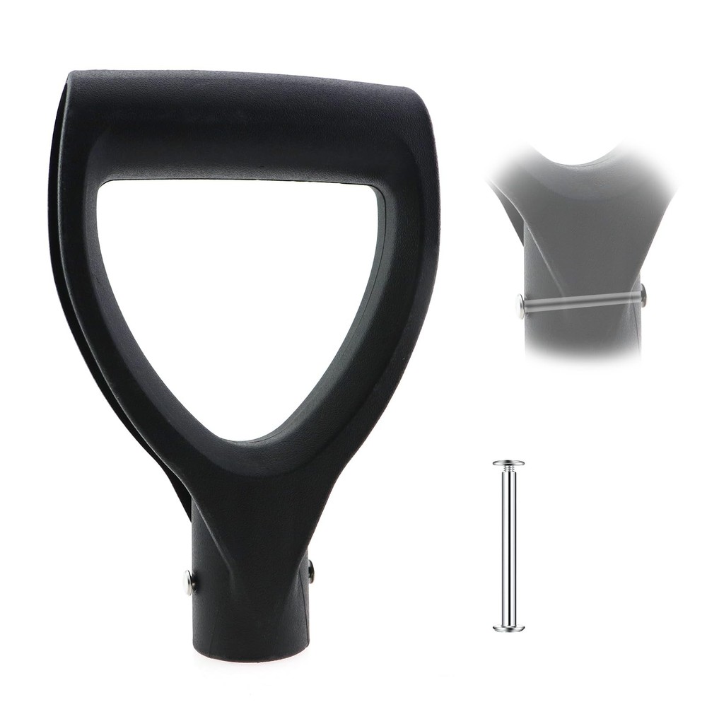 Plastic Shovel Handle 1-1/4 Inch 32mm D Grip Handle for Digging Raking Tool