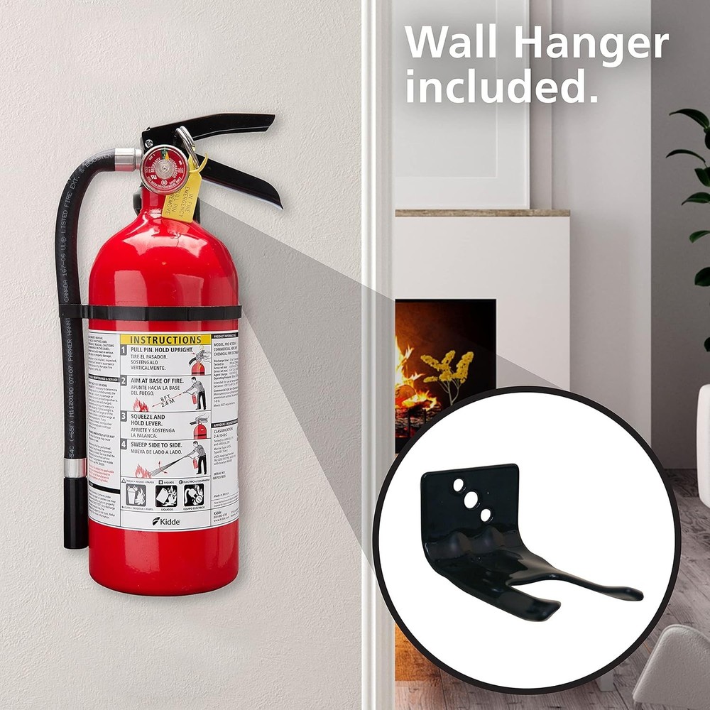 Multi-Purpose Pro 210 Fire Extinguisher - Quick Response for Home & Office Fires