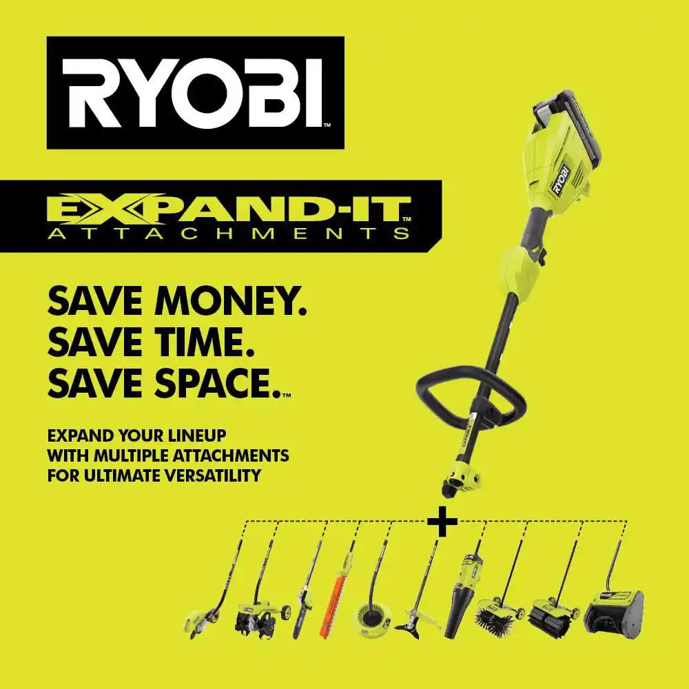 40V 15 In. Expand-It Cordless Battery Attachment Capable String Trimmer (Tool On