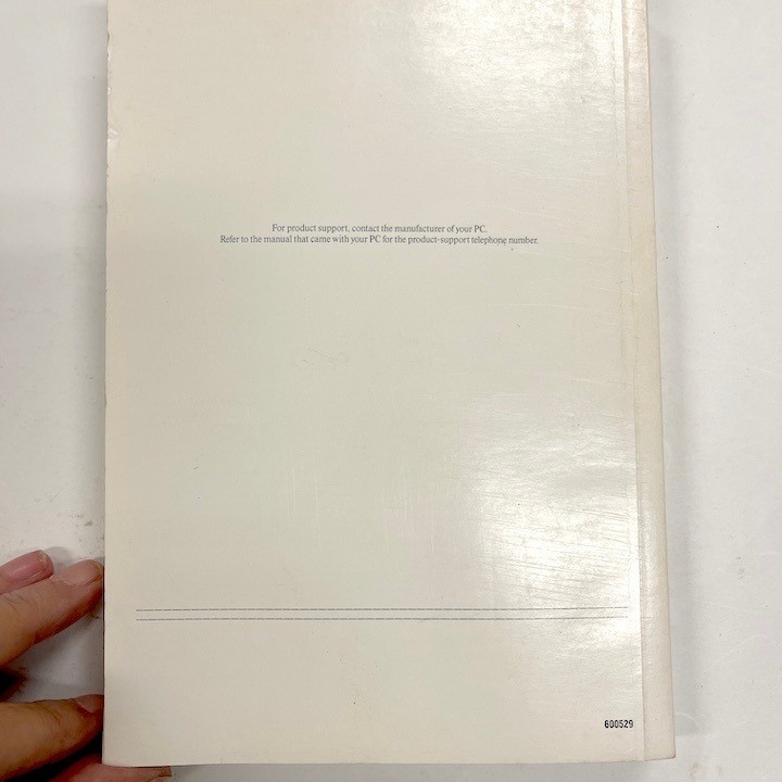 1993 Microsoft Windows Guide System 3.1 for Distribution with Computer Purchase