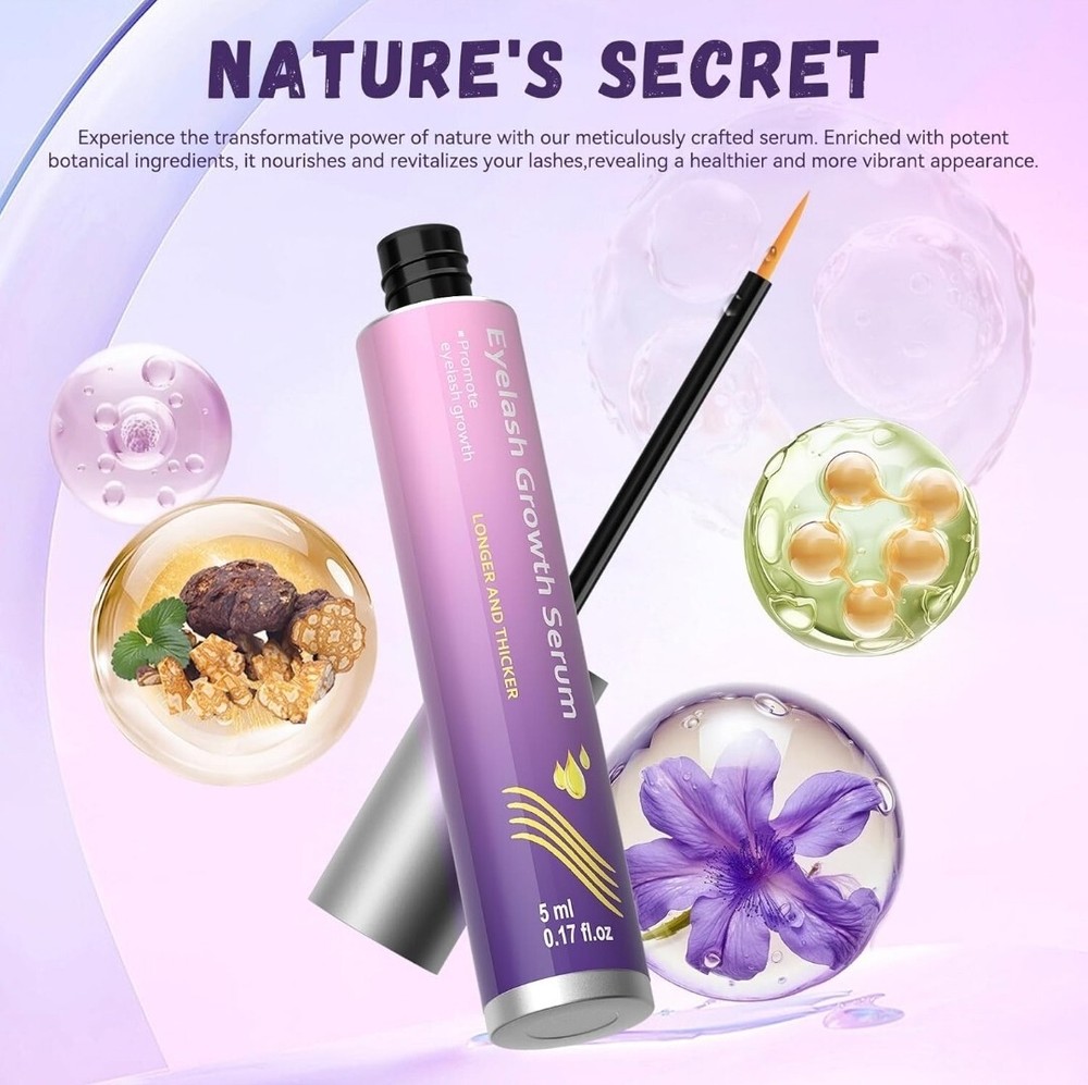 Eyelash Serum for Longer Thicker Fuller Lashes Lashes