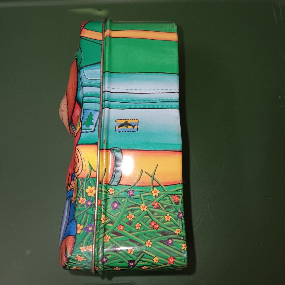 Ranger Bear Gardening Collectible Tin Container