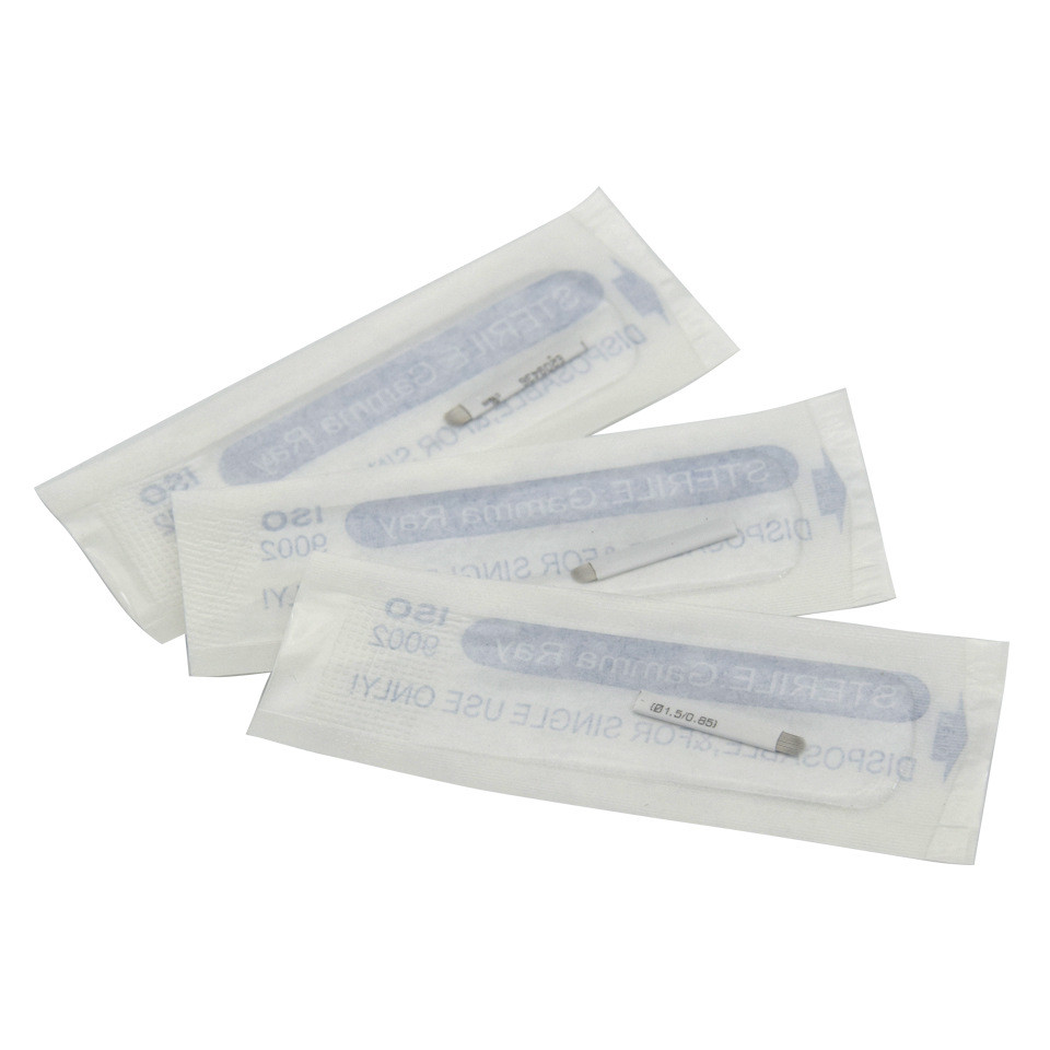 14 Pin Needles U Shape Permanent Makeup Microblading Eyebrow Tattoo Curved Blade