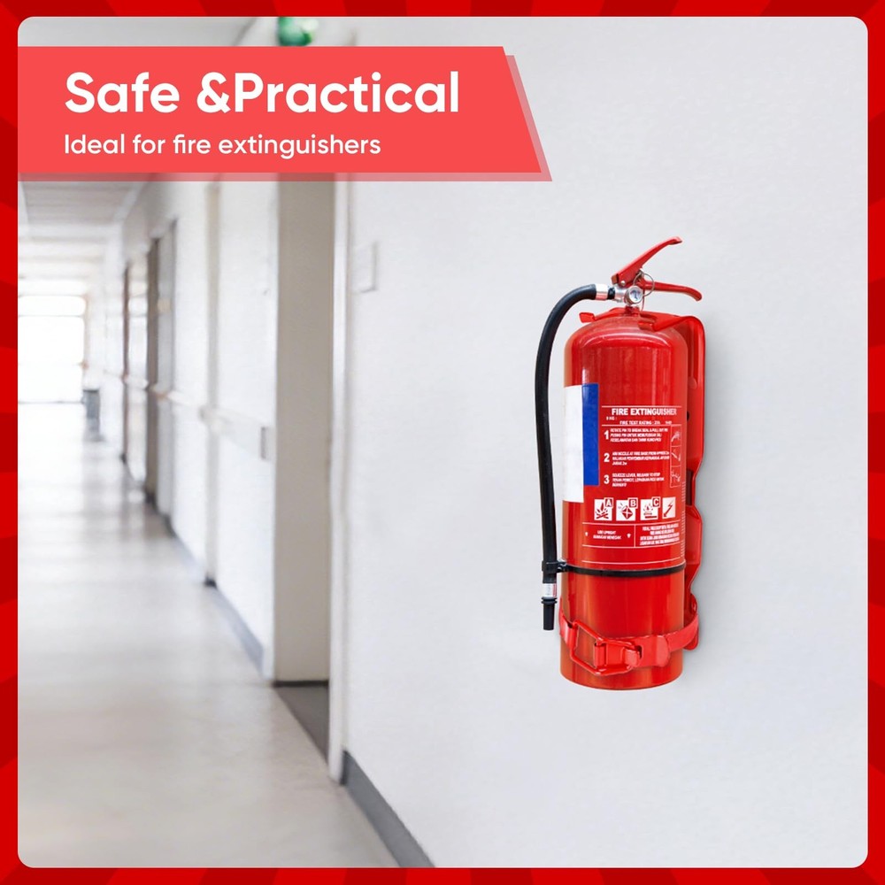 2Pack 2.5LB Fire Extinguisher Mount,fire Extinguisher Bracket for Vehicle,Car...