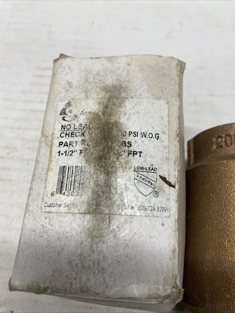 American Brass Check Valve 1 1/2" AME-15