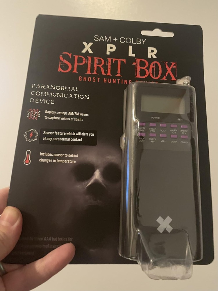 Spirit Box Ghost Hunting Device, EMF Detector, EVP Scanner, Paranormal Tool