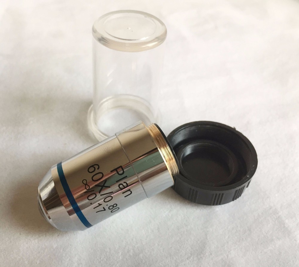 FotoHigh 60X Infinity Plan DIN Microscope Objective Lens