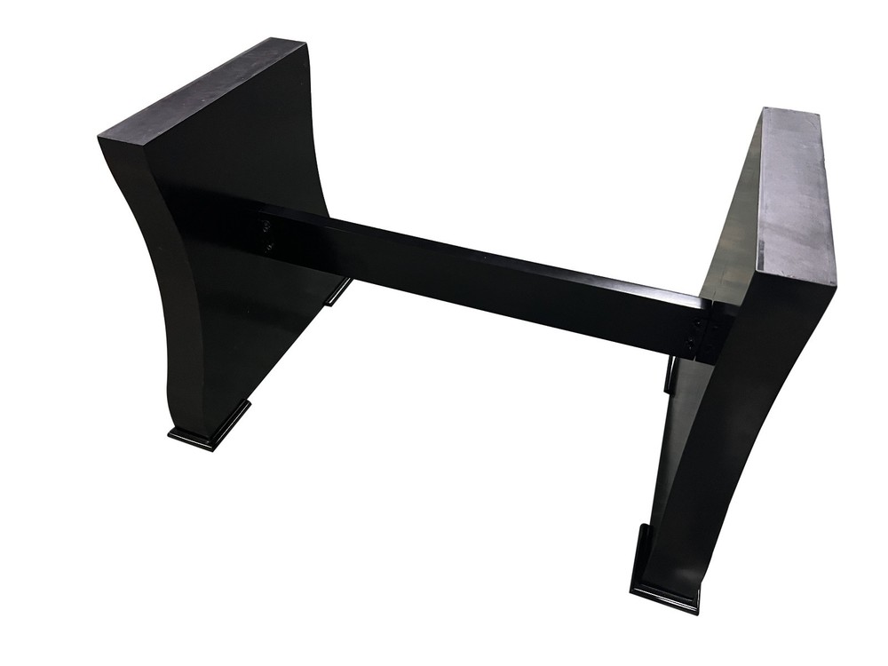 84" Blackjack Table, shaped wooden legs, cup holders, replaceable armrest & felt