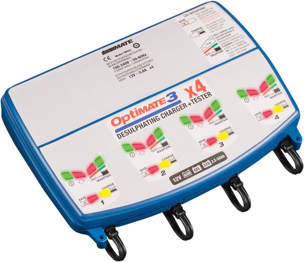 Tecmate TM455 Optimate 3 Charger