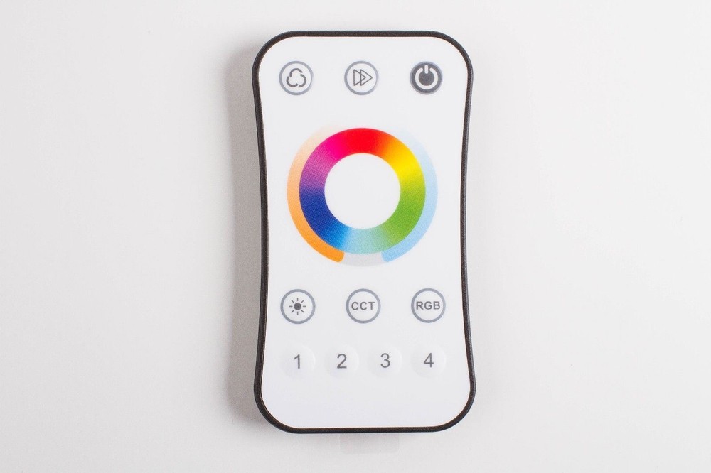 LEDUPDATES RGBW + WW CW LED Controller 5 Channels + Remote for LED Strip Module